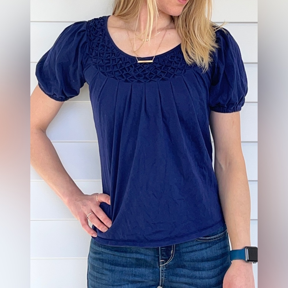 Navy Short Tee Shirt